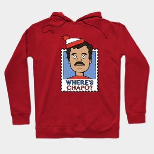 "Where's Chapo?" stamp Hoodie